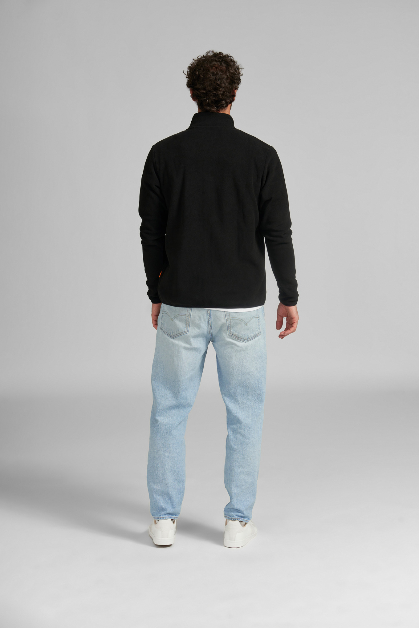 Fleecová mikina CLASSIC BLACK