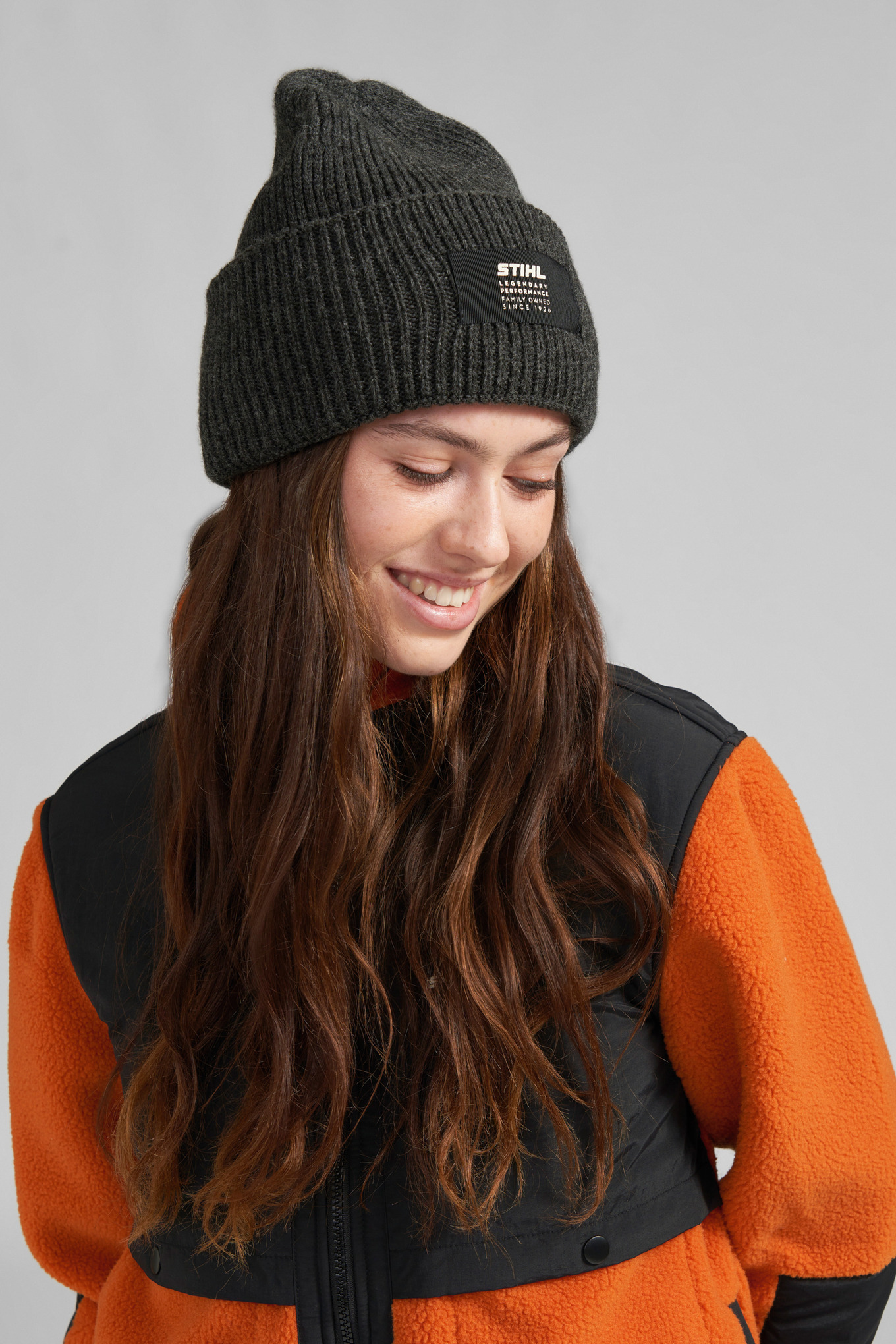 Čepice OVERSIZED GREY