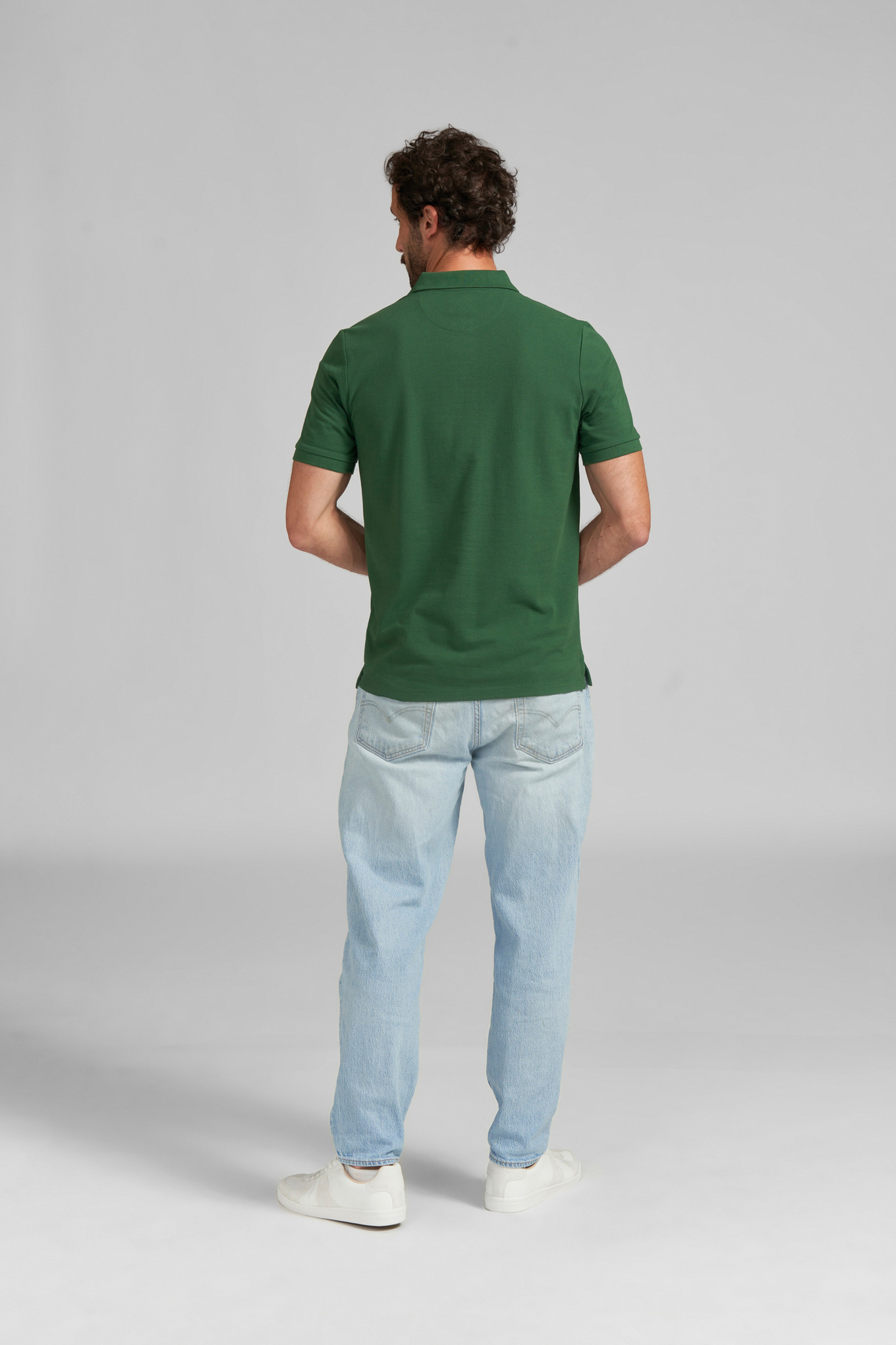 Polo tričko BASIC GREEN