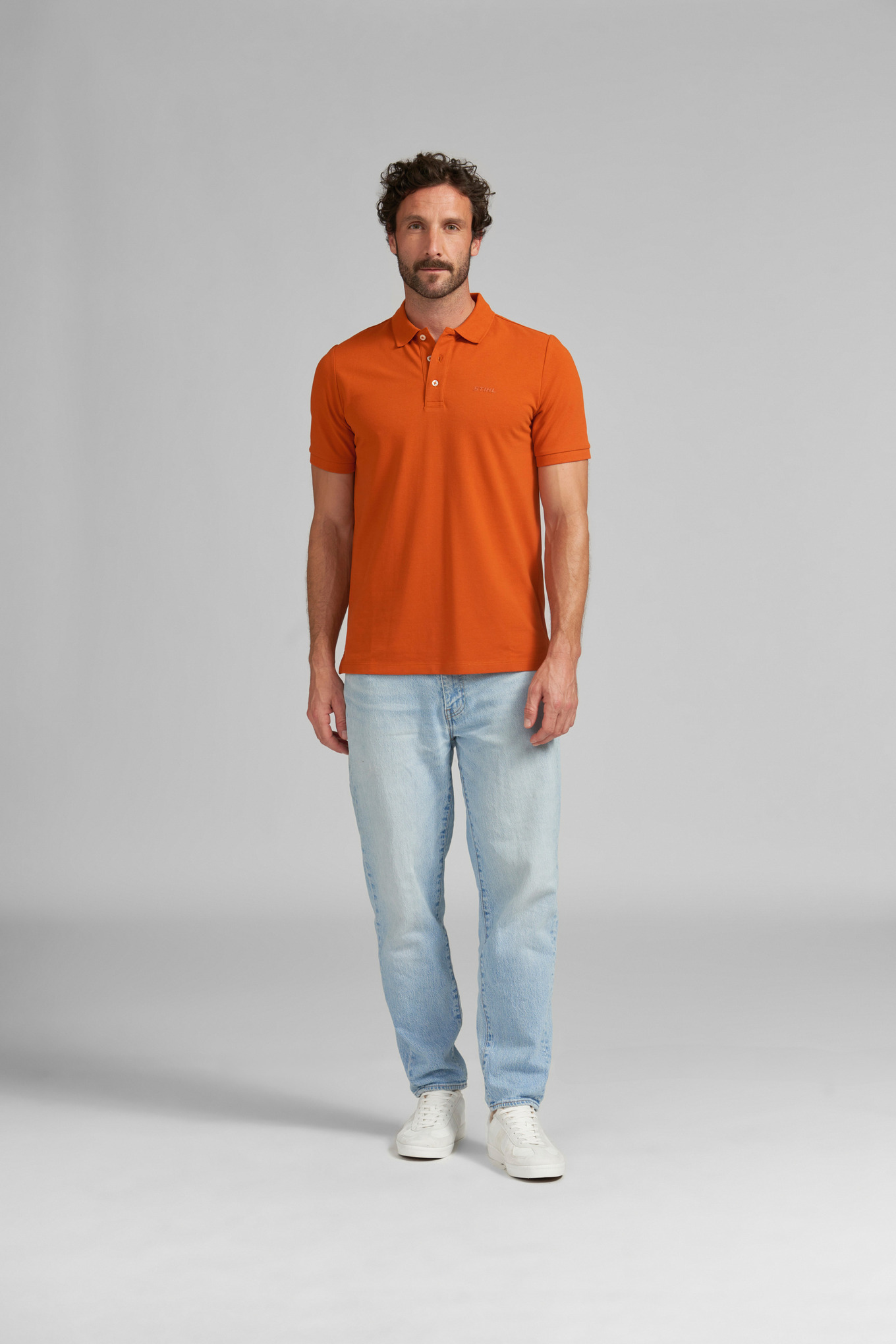 Polo tričko BASIC ORANGE