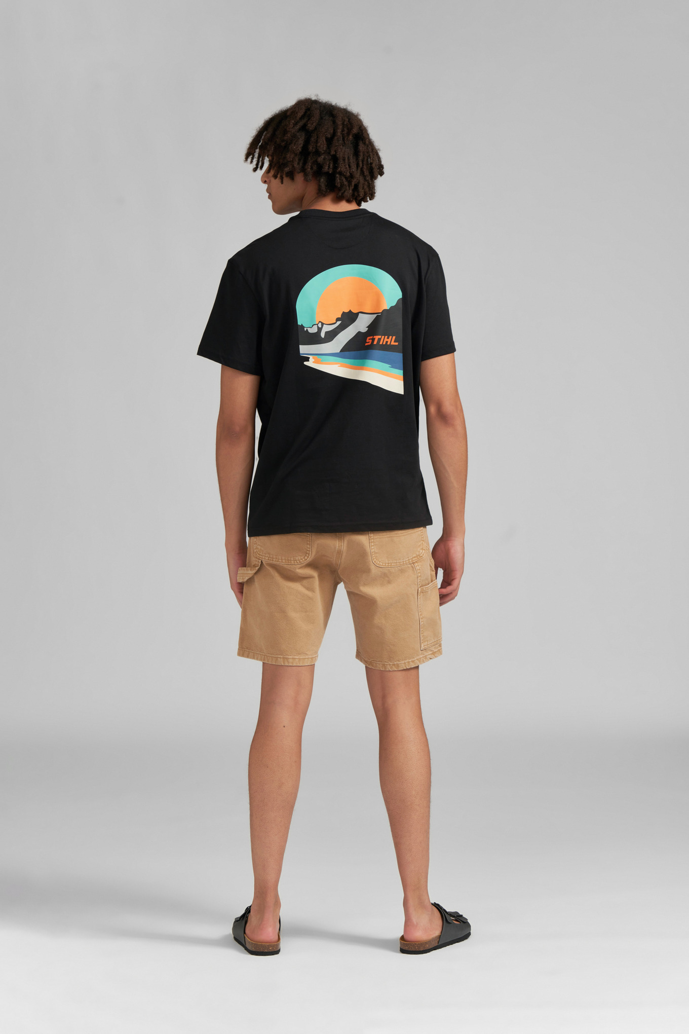 Tričko SUNSET BLACK