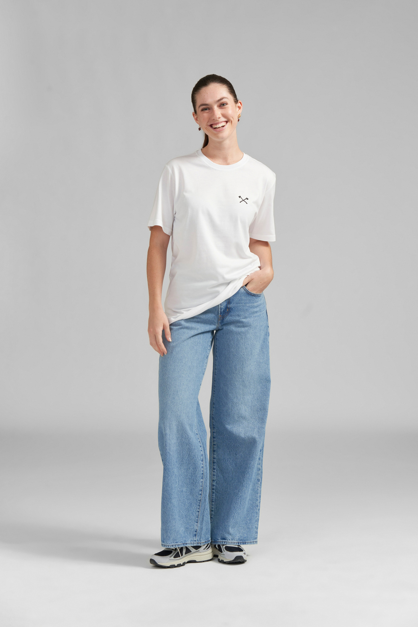 Tričko TIMBERSPORTS® AXE WHITE