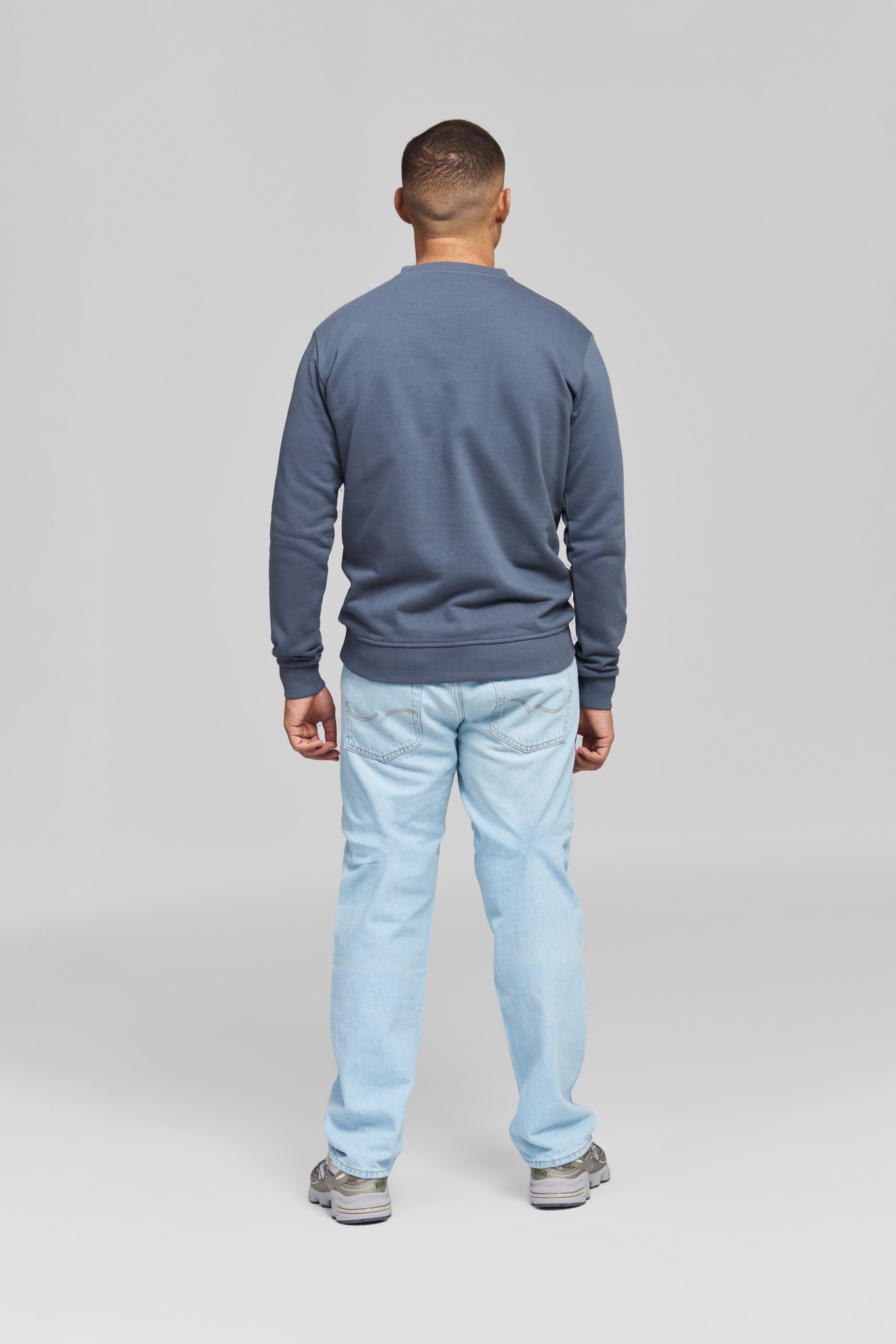 Mikina LOGO CHEST BLUE