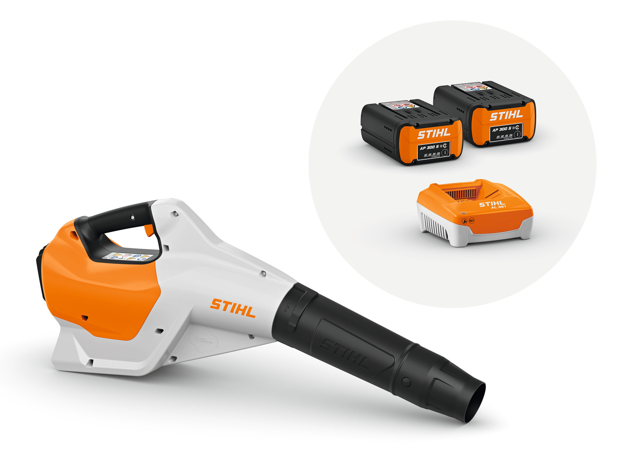 BGA 160 se 2 akumulátory AP 300 S a nabíječkou AL 301