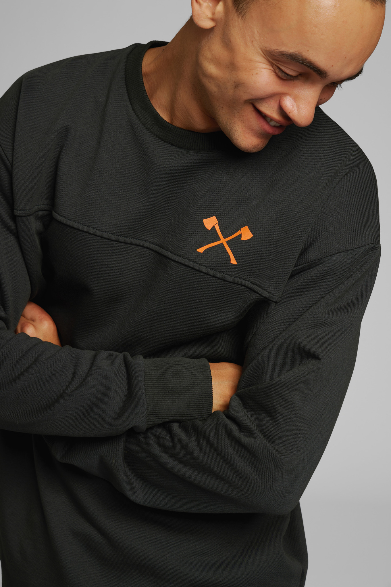 Mikina SMALL AXE TIMBERSPORTS® šedá