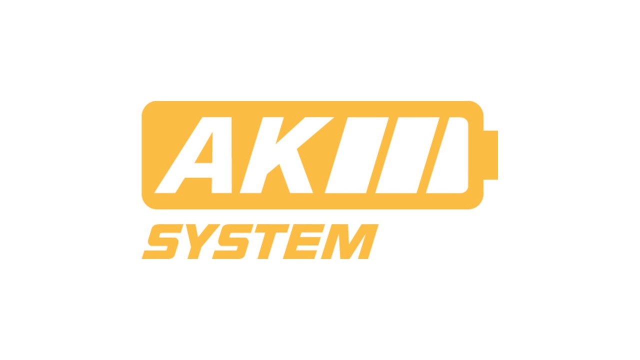Oranžová ikona akumulátoru pro AK-Systém 